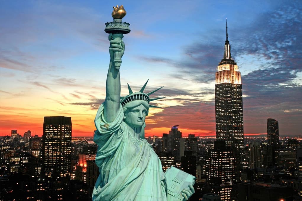 New York & The Statue of Liberty Bus Tour Excursions Details