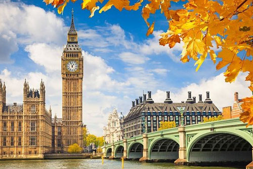 London With Paris And Madrid